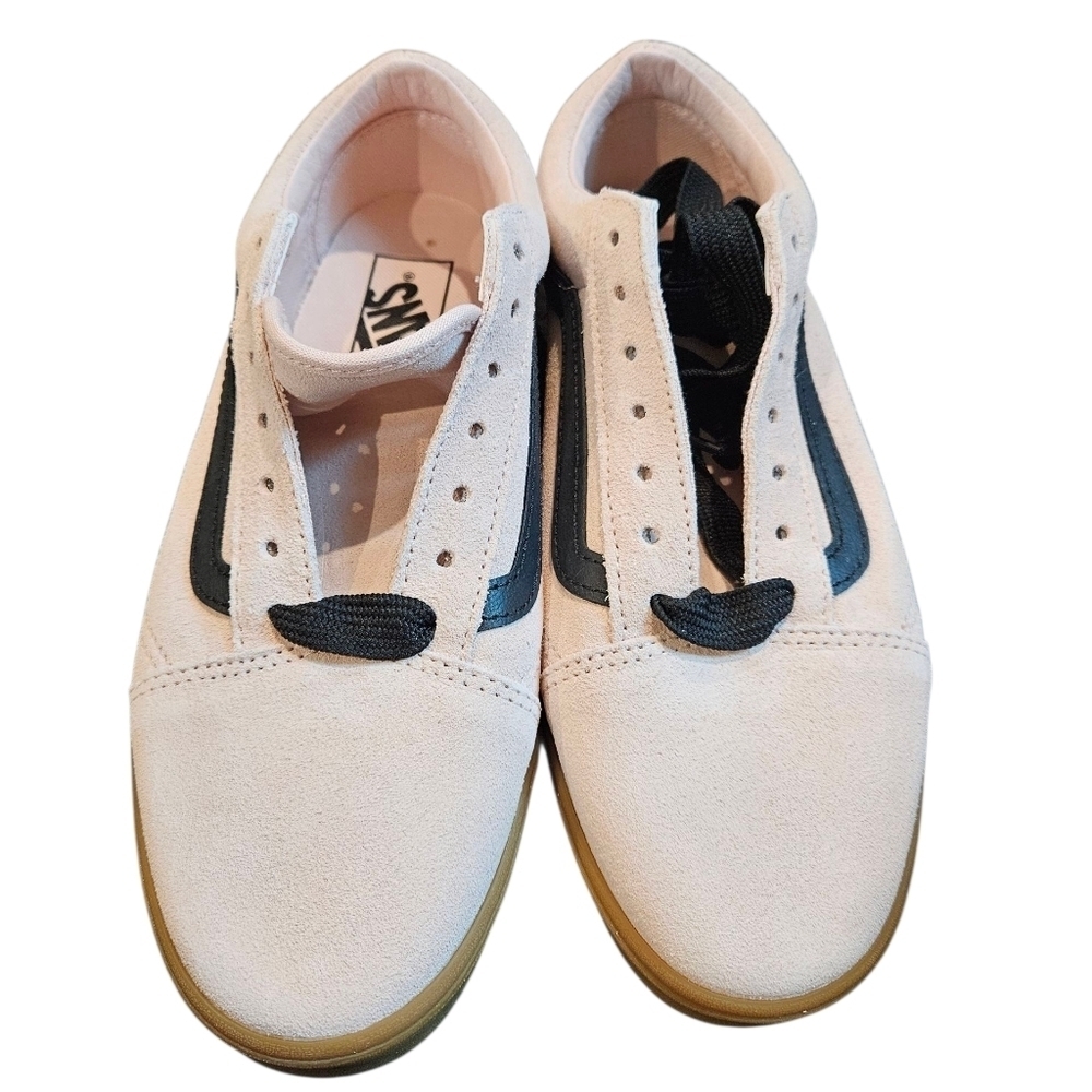 Vans Old Skool Lowpro Suede Peach Blush Sneaker NEW - Picture 5 of 7